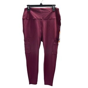 Spyder Pants Women's Size XXL Sangria Pink 27" Inseam Athletic Active